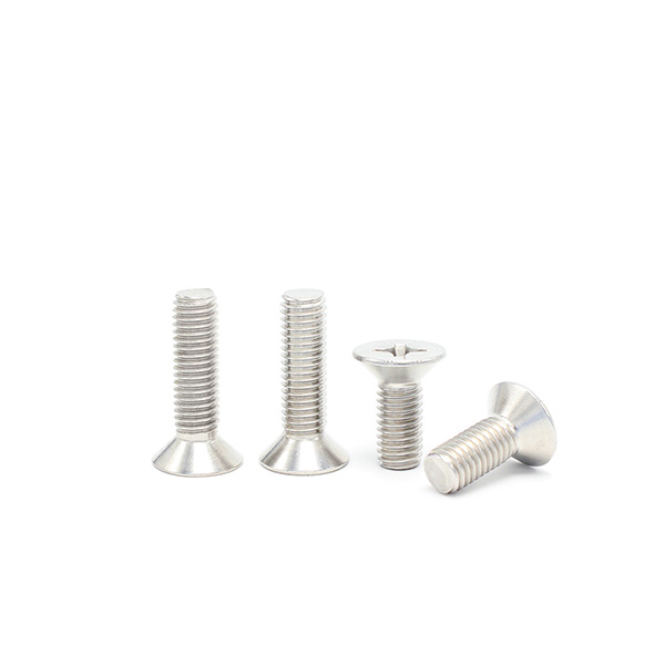 Countersunk flat head screws with cross recess -1