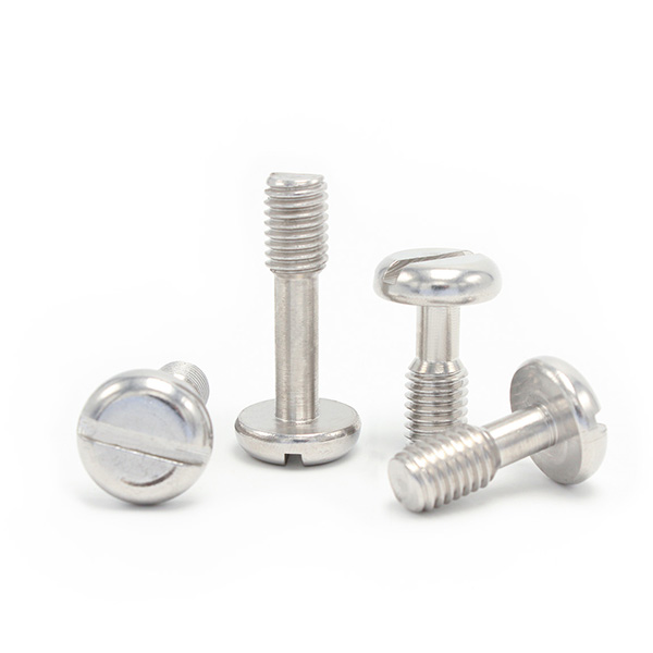 Slotted pan head screws with waisted shank -2