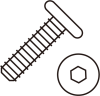 Hexagon-Socket-Flat-Head-Screw-diagram