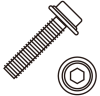 Hexagon-Socket-Head-with-Serrated-Flange-Screws-diagram
