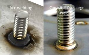 Arc welding VS Capacitor discharge welding