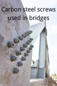 Carbon-steel-screws-used-in-bridges