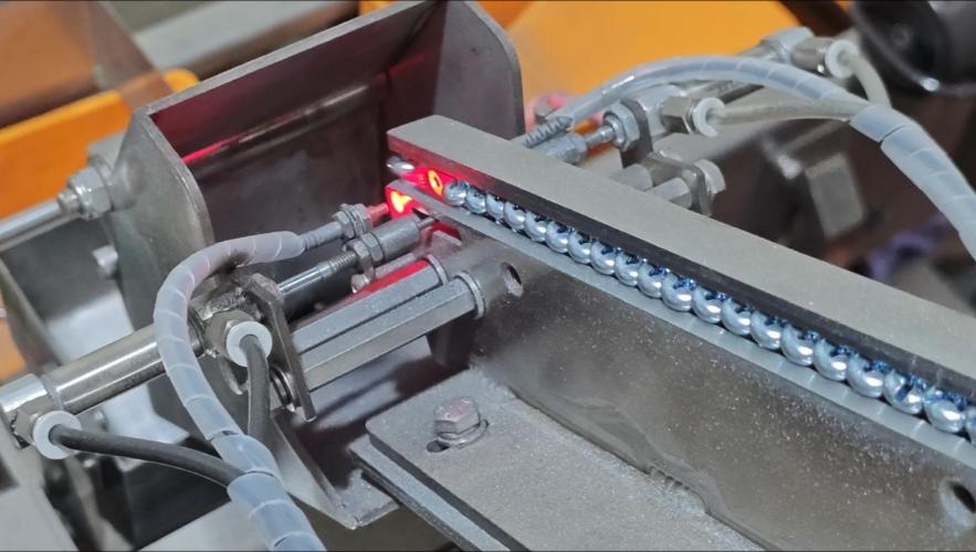 Photo of the infrared counting device
